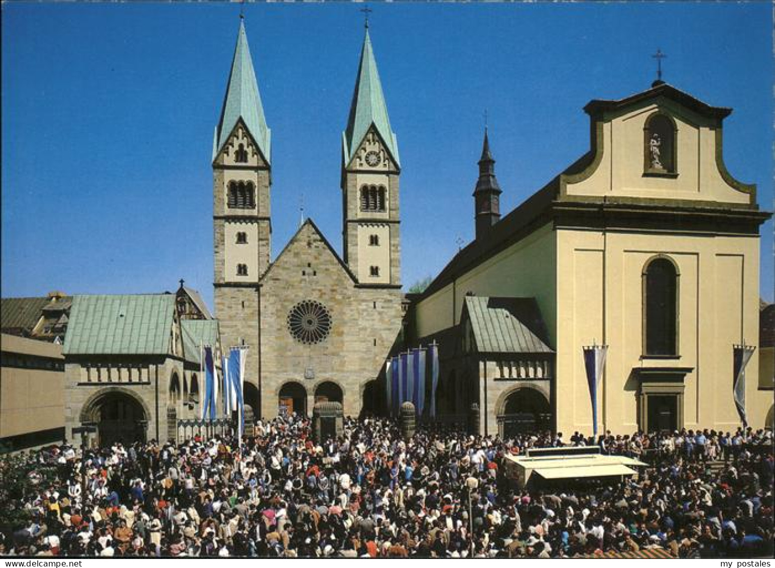 41277848 Werl Westfalen Wallfahrts Basilika Blumenthal - Werl