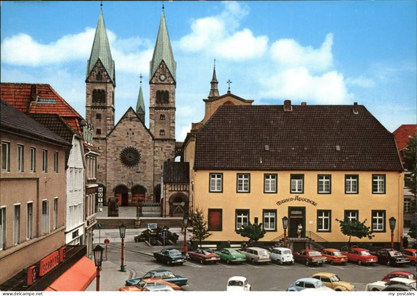 41277638 Werl Westfalen Markt Basilika Wallfahrtskirche Blumenthal - Werl