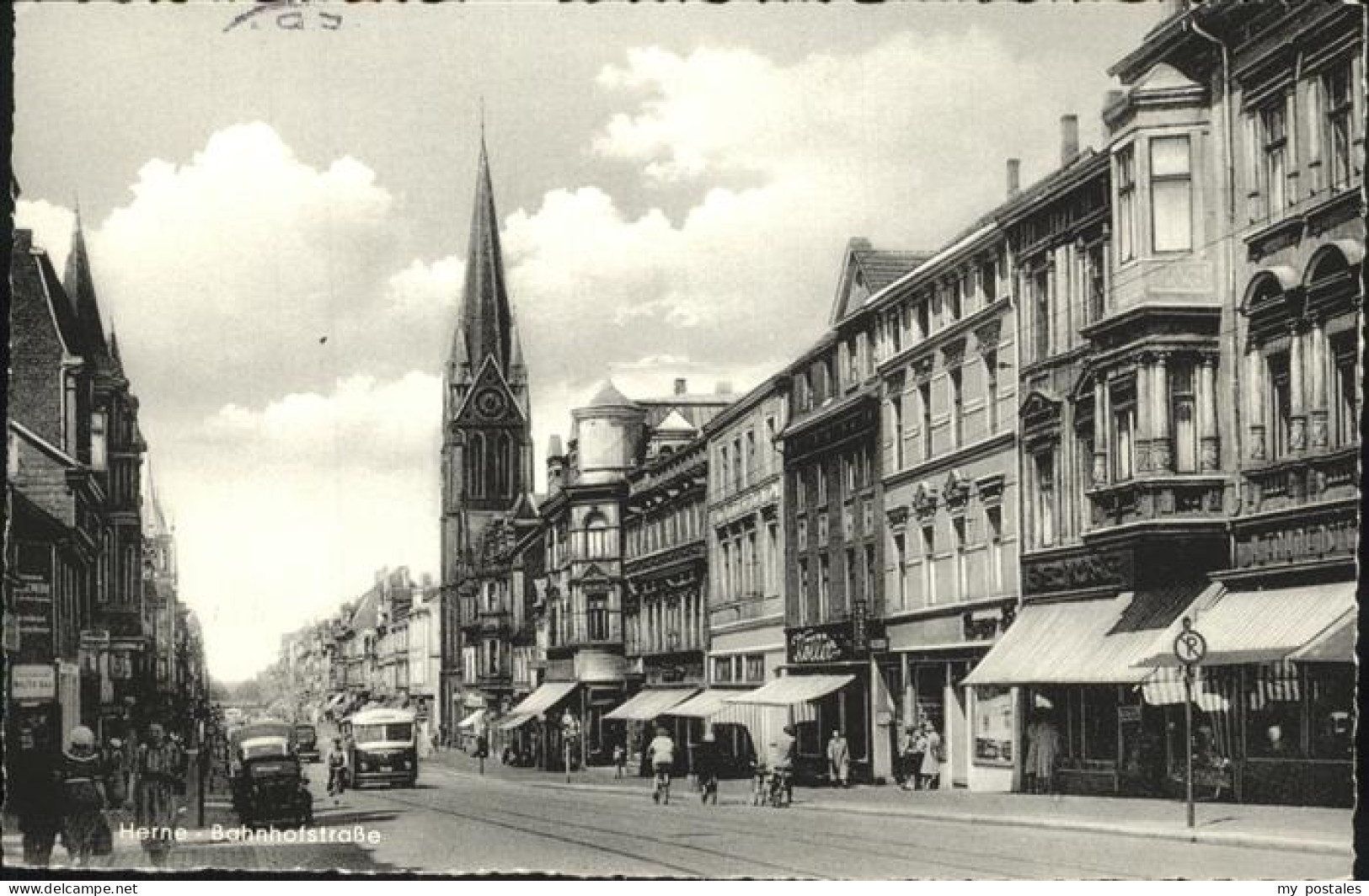 41277340 Herne Westfalen Bahnhofstrasse Kirche Herne Westfalen - Herne