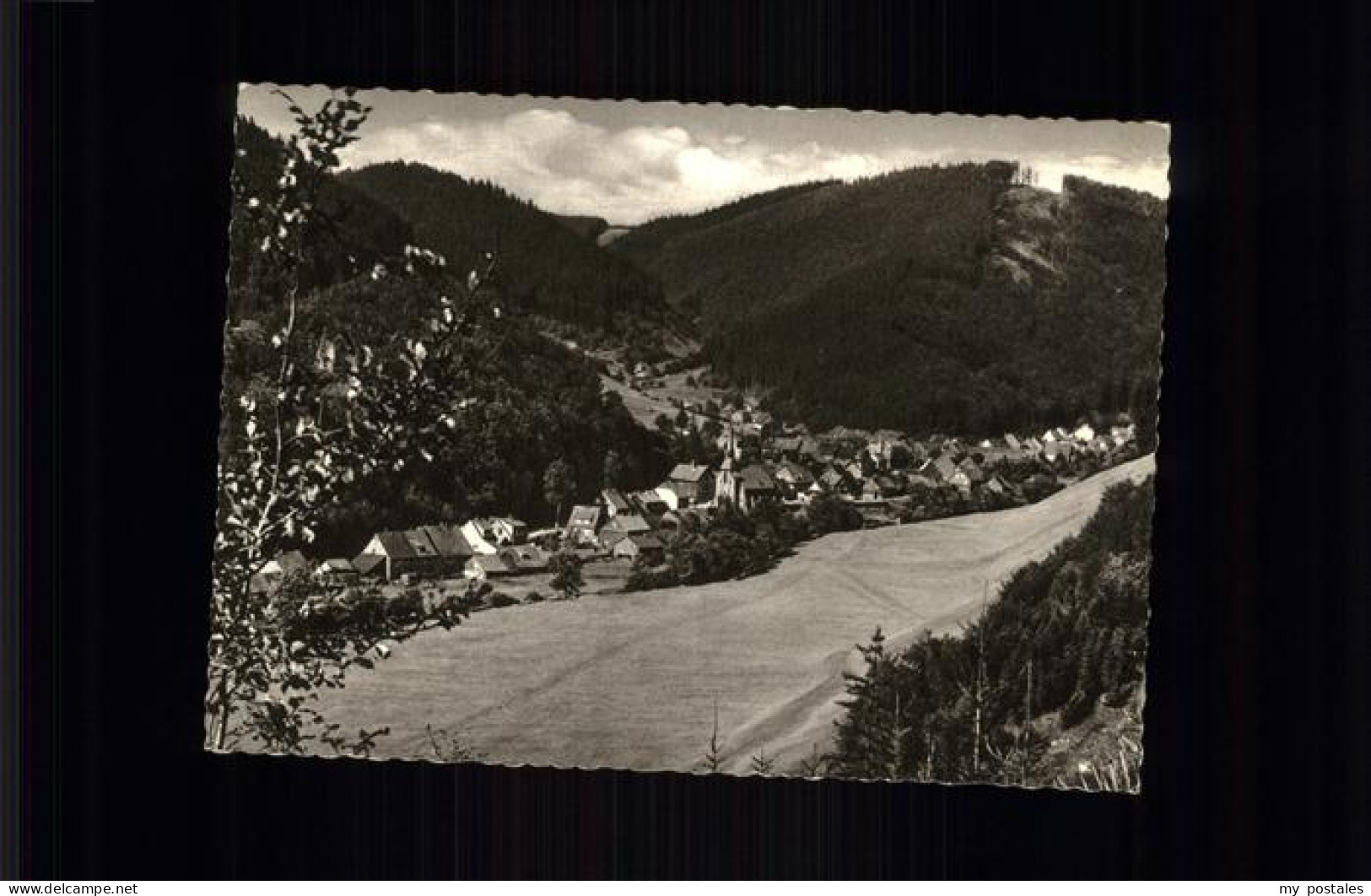 41277302 Sieber Teilansicht Sieber Blick Vom Adlerskopf Sieber - Herzberg