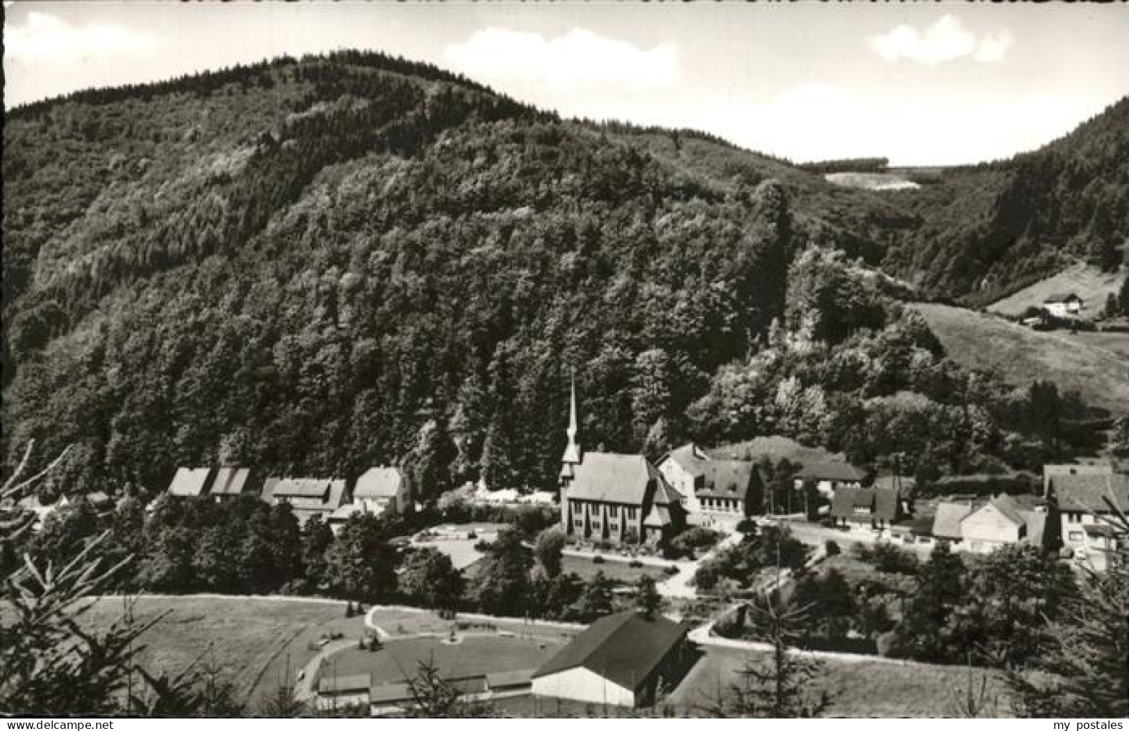 41277294 Sieber Teilansicht Sieber Kirche Siebertal Sieber - Herzberg