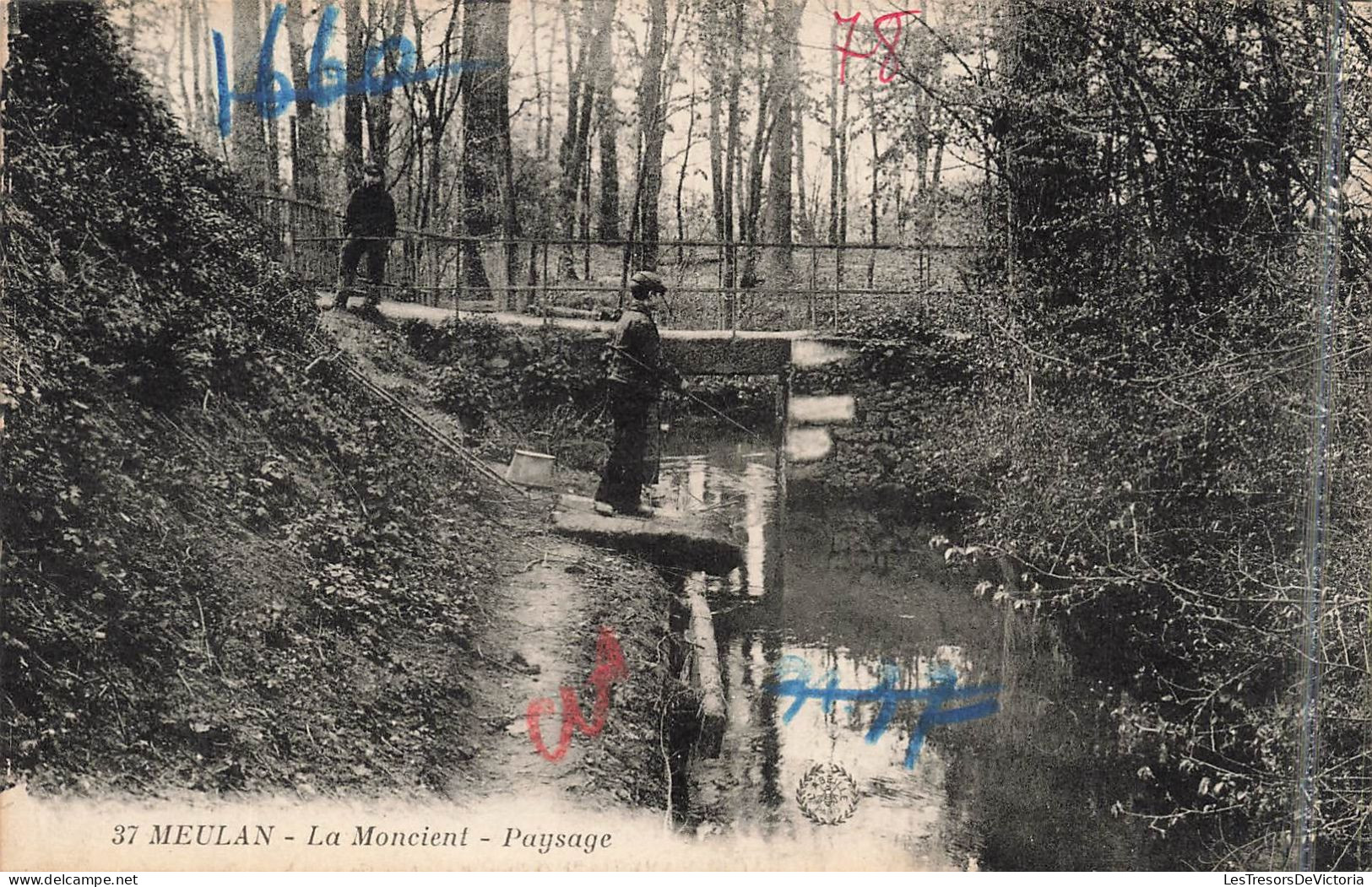 FRANCE - Meulan - La Moncient - Paysage - Carte Postale Ancienne - Meulan