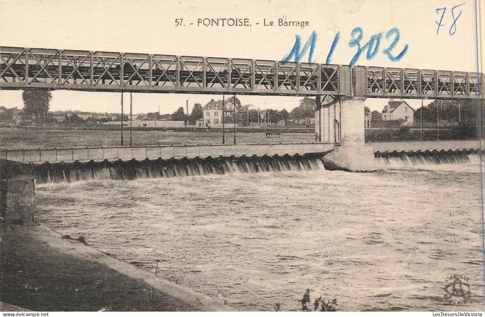 FRANCE - Pontoise - Le Barrage - Carte Postale Ancienne - Pontoise