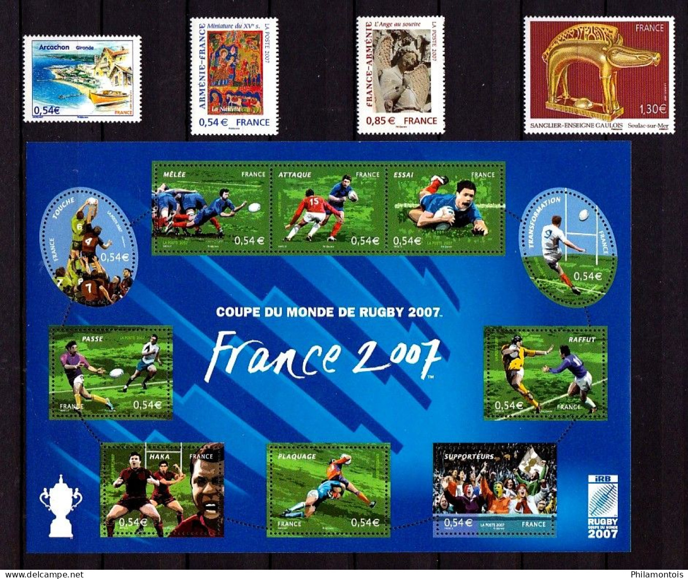 FRANCE - Année Complète 2007 - N° 3996 / 4126 - Neufs N** - Très Beaux - Vendus Sous Valeur Faciale Env. 130 € (2022). - 2000-2009