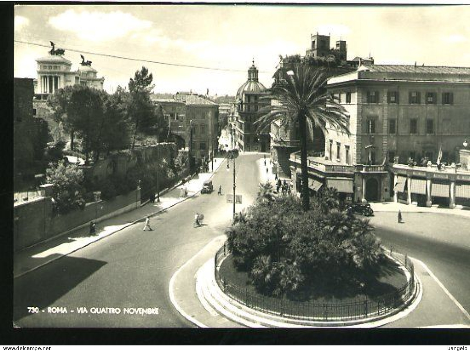 §1074 ROMA - VIA QUATTRO NOVEMBRE - Panoramische Zichten, Meerdere Zichten