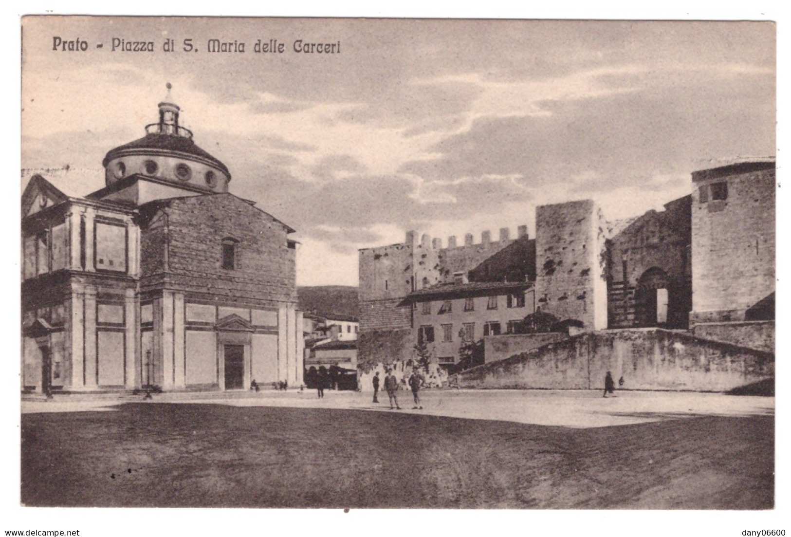PRATO - Piazza Di S. Maria Delle Carceri (carte Animée) - Prato