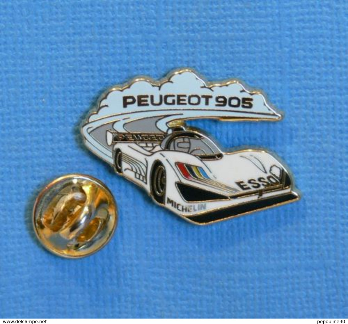 1 PIN'S // ** PEUGEOT 905 / 24 HEURES DU MANS ** . (Arthus Bertrand) - Peugeot