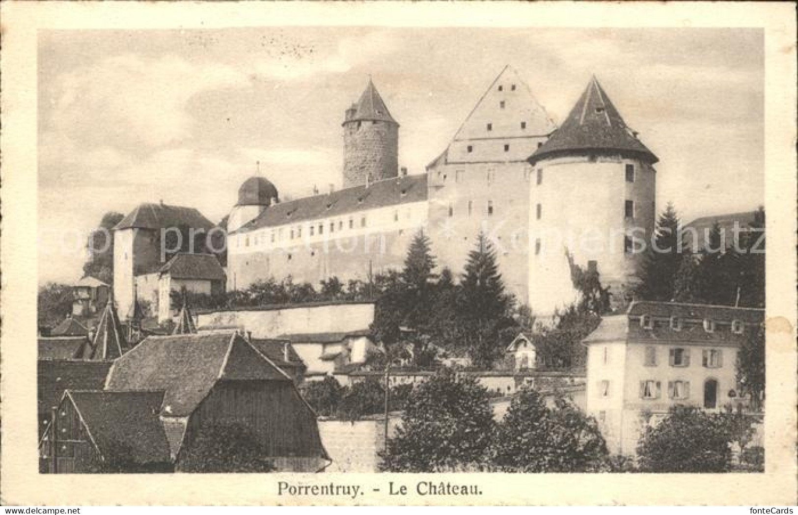 11735907 Porrentruy Le Chateau Porrentruy - Autres & Non Classés