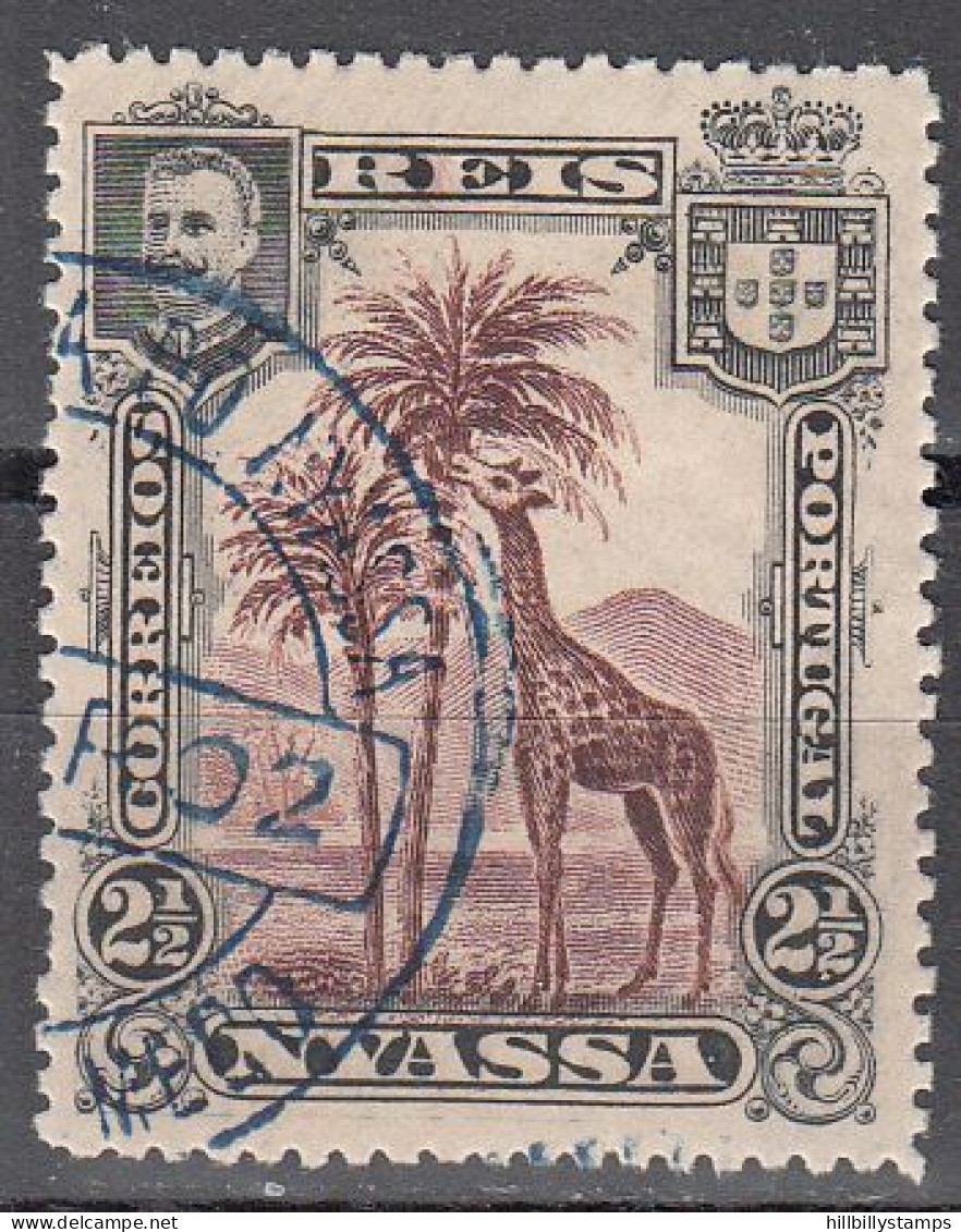 NYASSA    SCOTT NO 26  USED  YEAR  1901 - Nyasaland