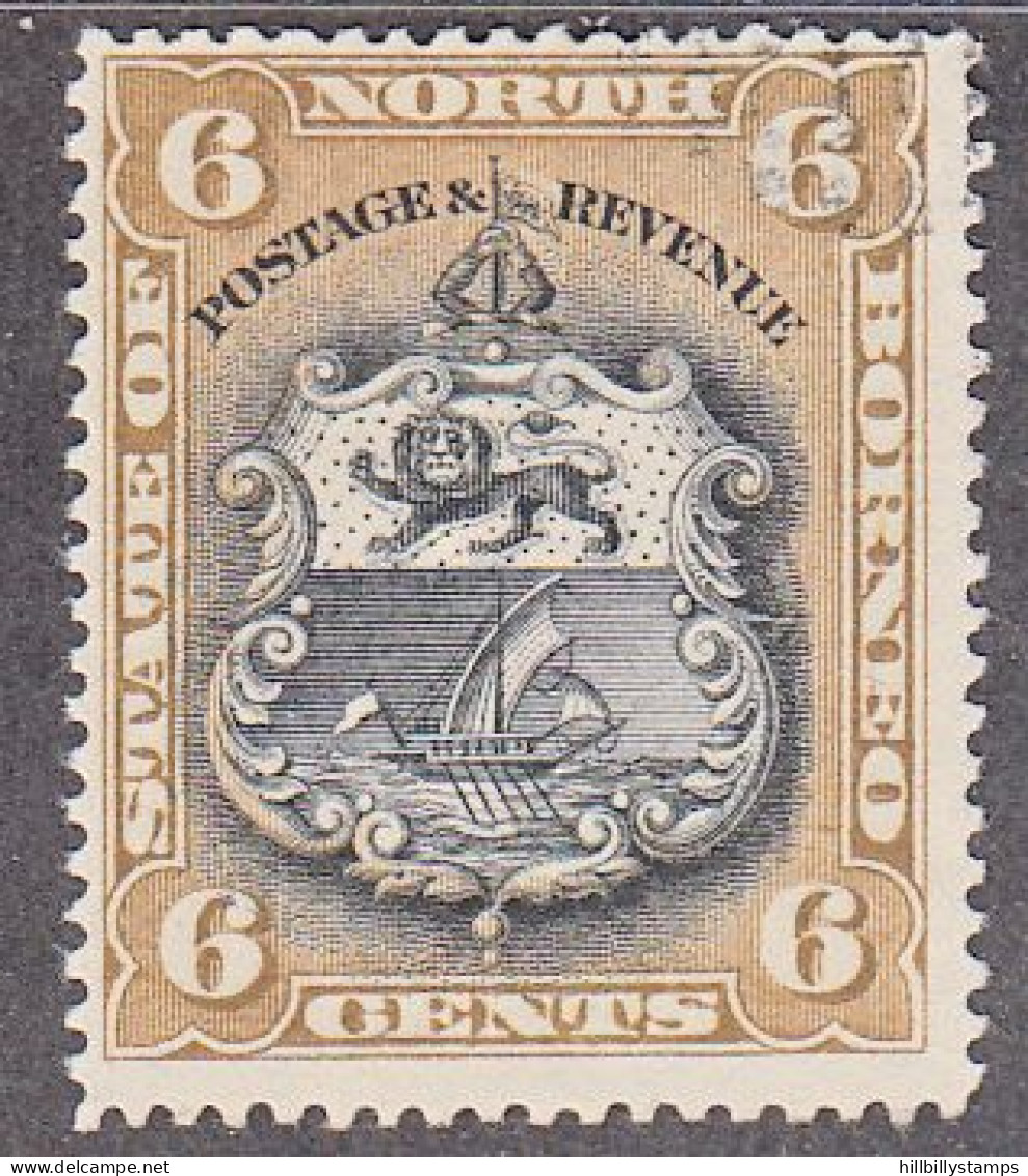 NORTH BORNEO    SCOTT NO 63  USED  YEAR  1894 - Bornéo Du Nord (...-1963)