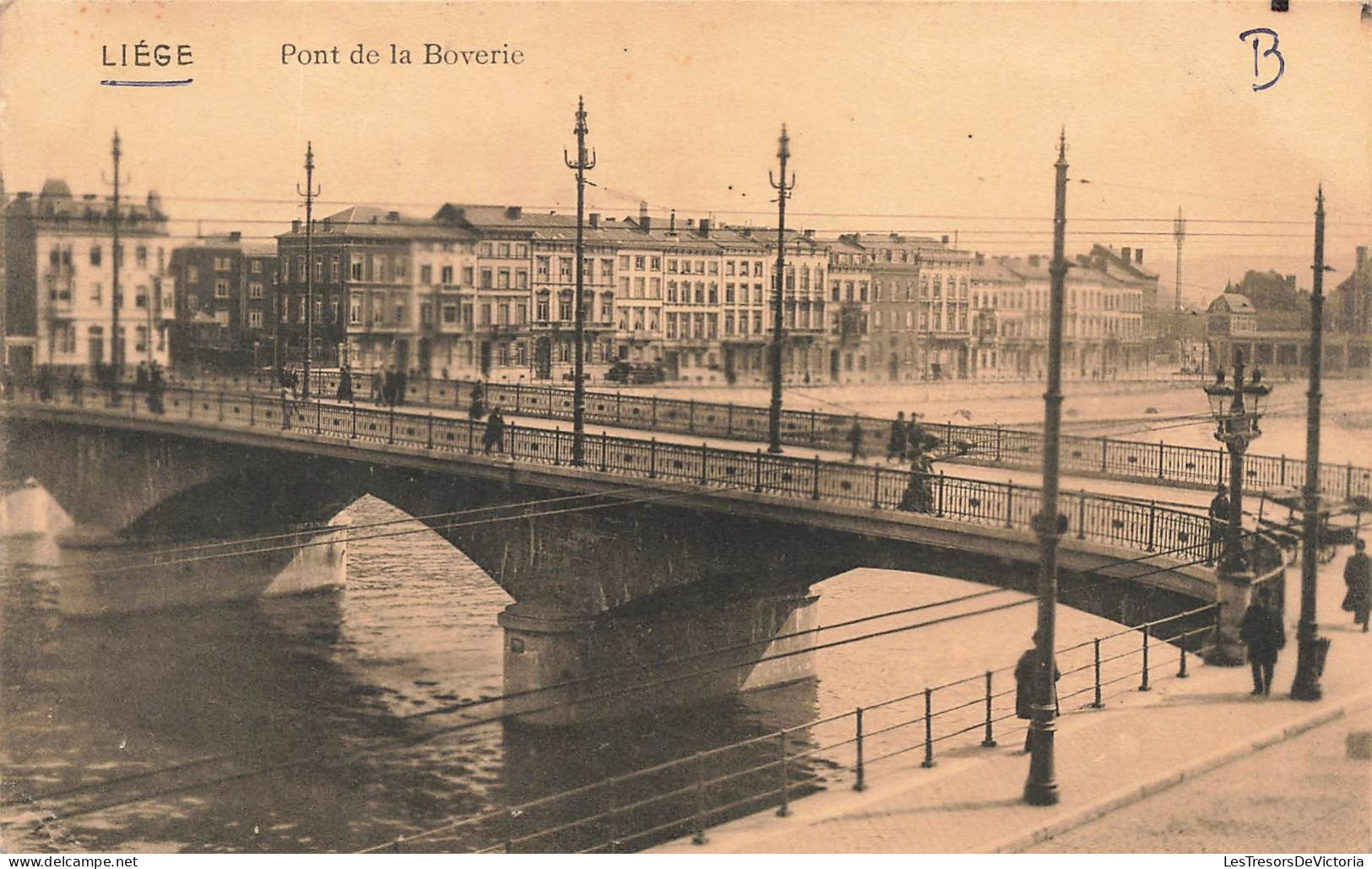 BELGIQUE - Liège - Vue Générale Du Pont De La Boverie - Carte Postale Ancienne - Liege