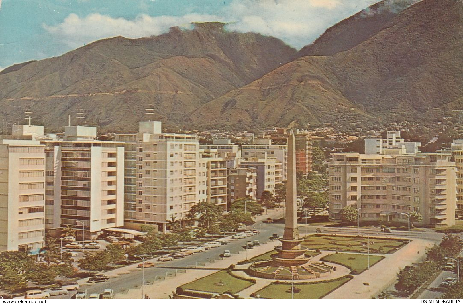 Venezuela Caracas - Altamira Old Postcard 1962 - Venezuela