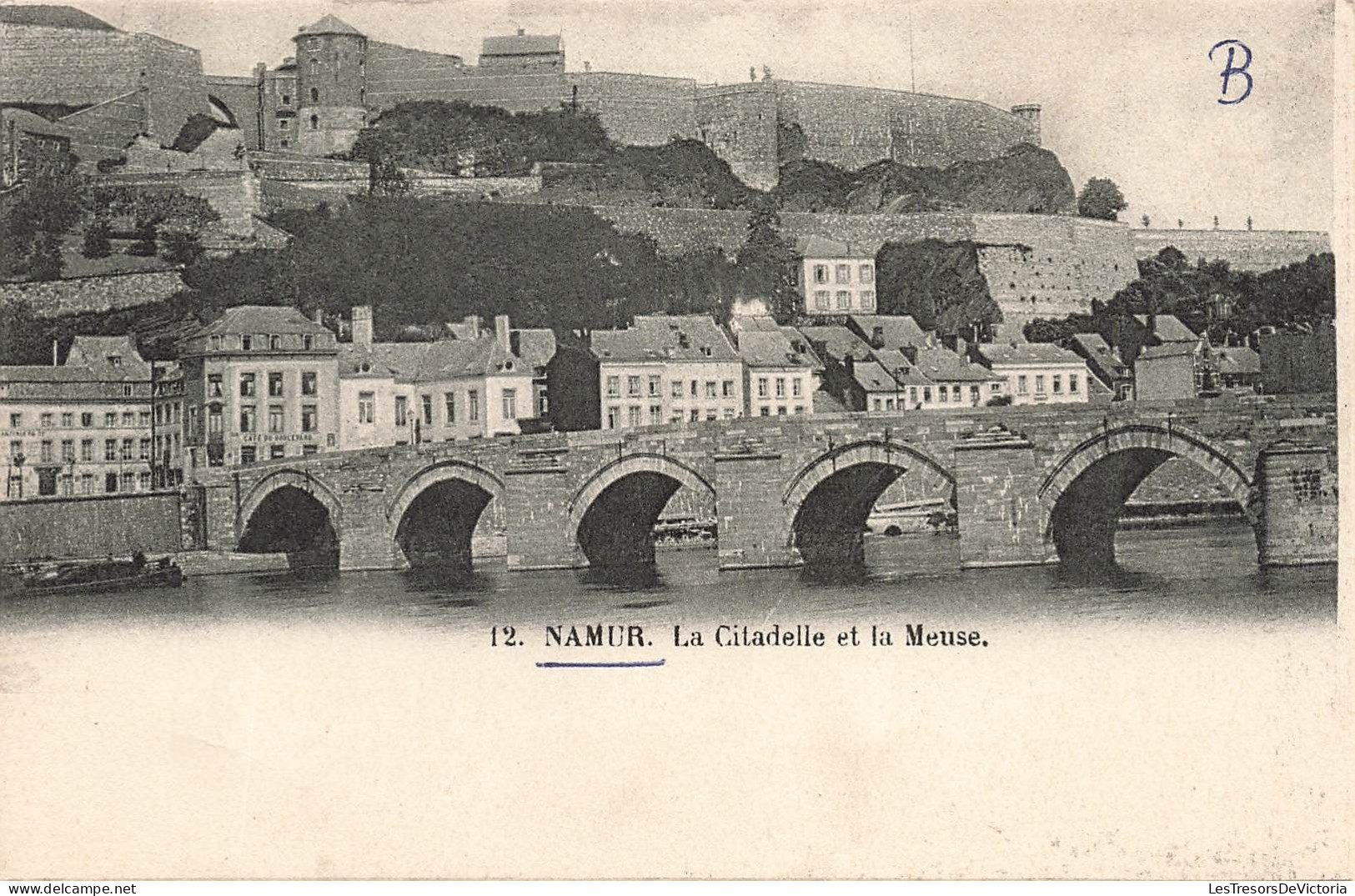 BELGIQUE - Namur - Vue Sur La Citadelle Et La Meuse - Carte Postale Ancienne - Namur