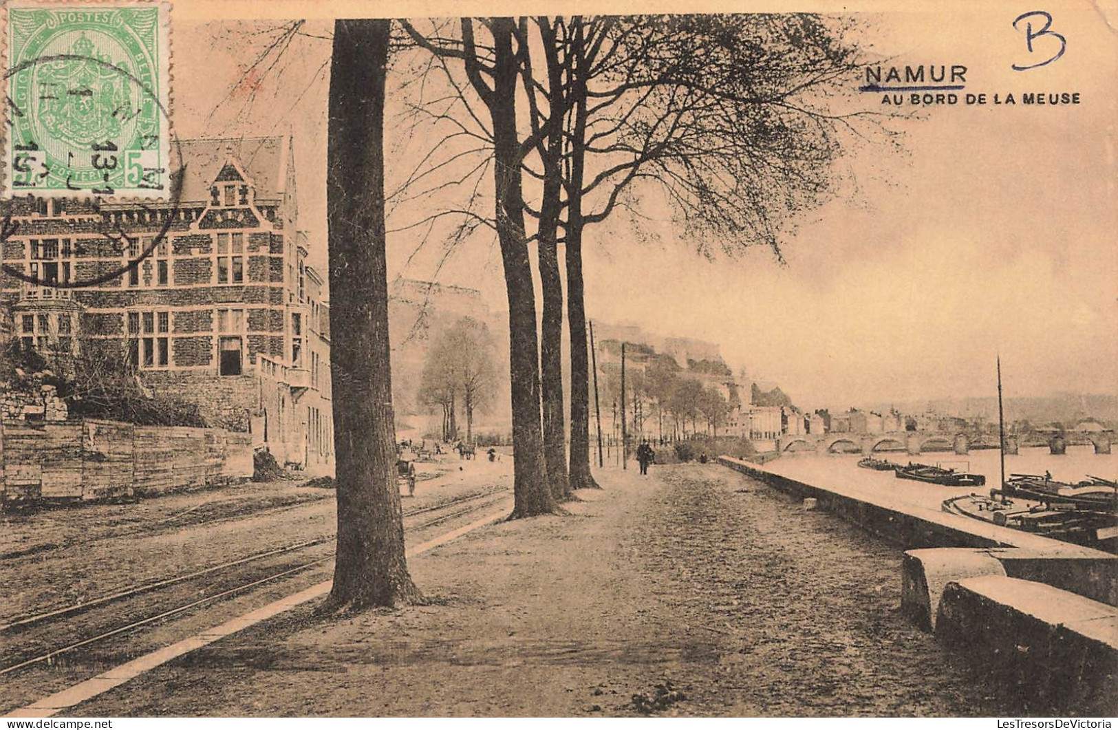 BELGIQUE - Namur -  Au Bord De La Meuse - Carte Postale Ancienne - Namur