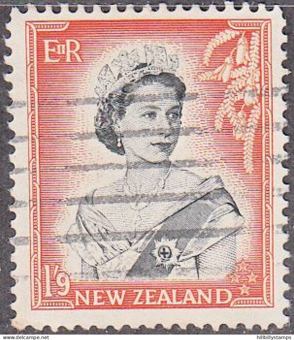 NEW ZEALAND  SCOTT NO 298A  USED  YEAR  1953 - Usati