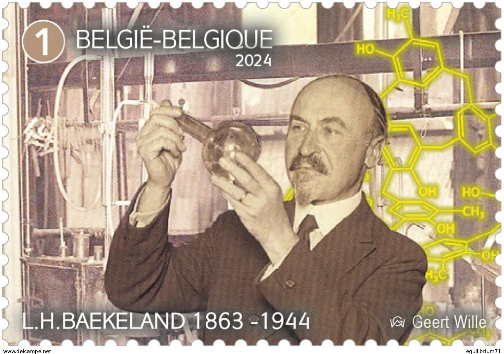 Inventeurs Belges / Belgische Uitvinders / Belgische Erfinder / Belgian Inventors - Leo Hendrik Baekeland - Chimie