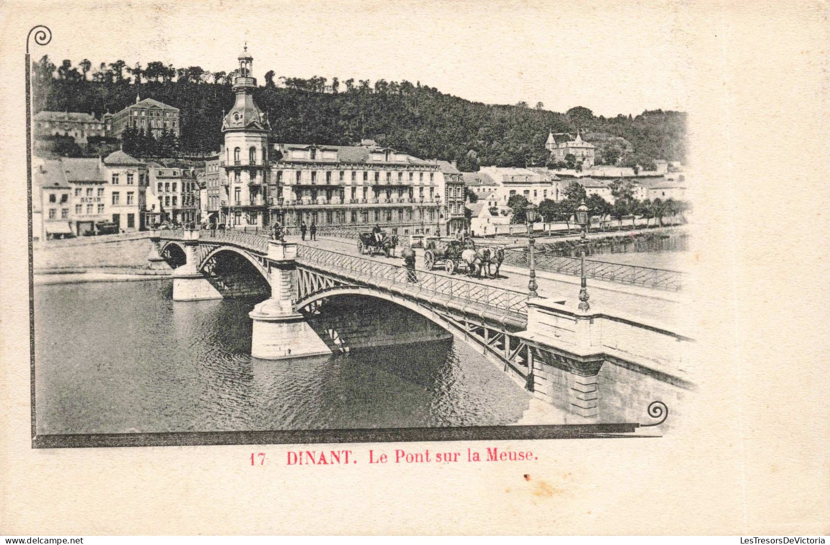 BELGIQUE - Dinant - Le Pont Sur La Meuse - Carte Postale Ancienne - Dinant