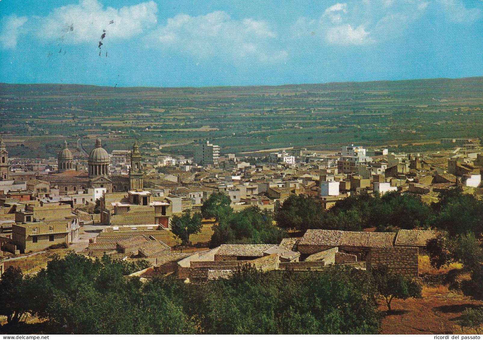 Cartolina Comiso ( Ragusa ) Panorama - Ragusa