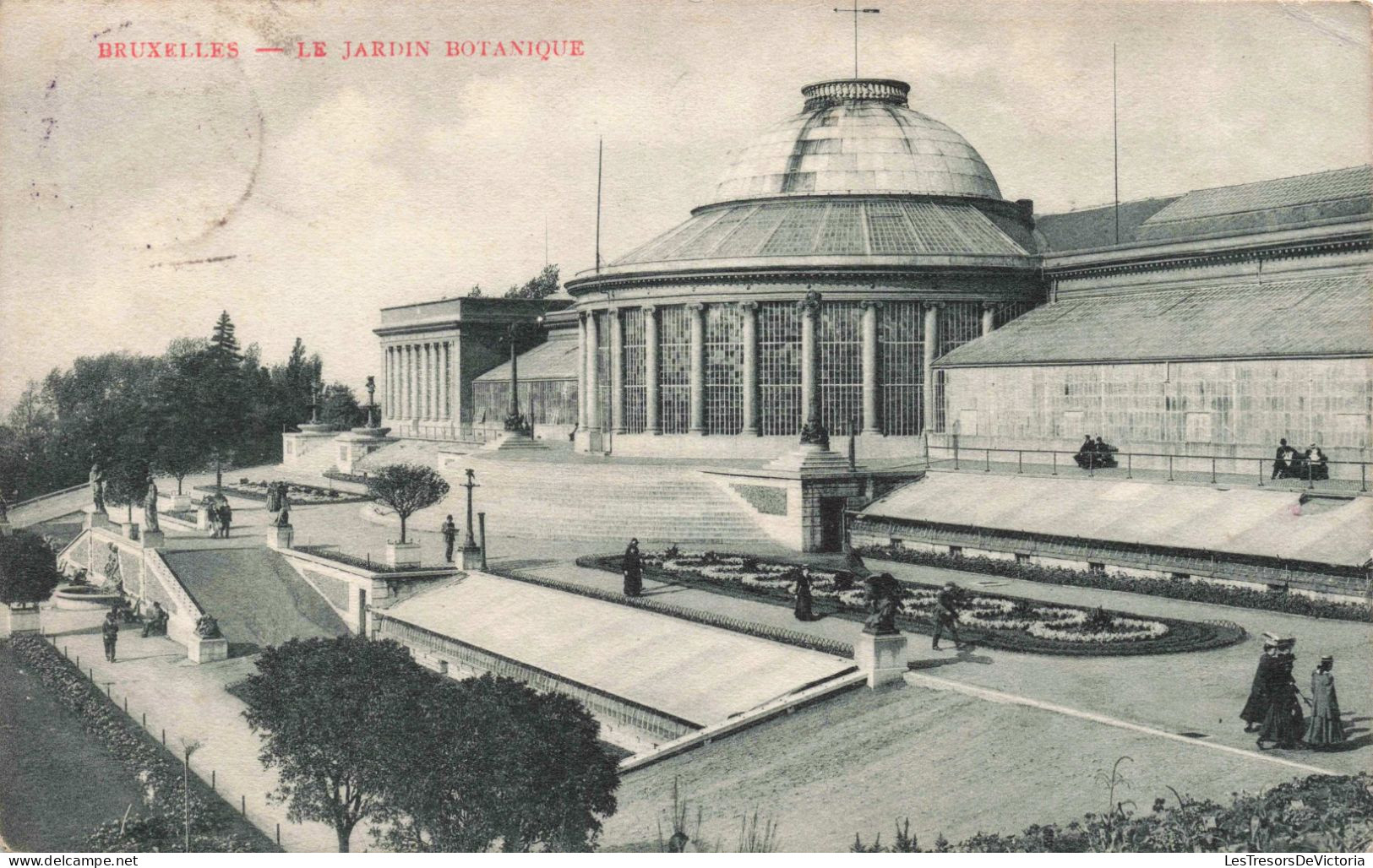 BELGIQUE - Bruxelles - Le Jardin Botanique - Carte Postale Ancienne - Forêts, Parcs, Jardins