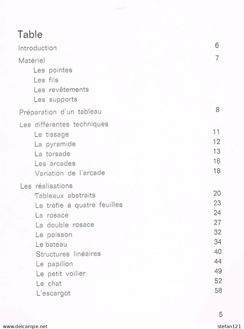 Fils Et Pointes - Marie-Claude Rivière - 1974 - 64 Pages 21 X 18,5 Cm - Home Decoration