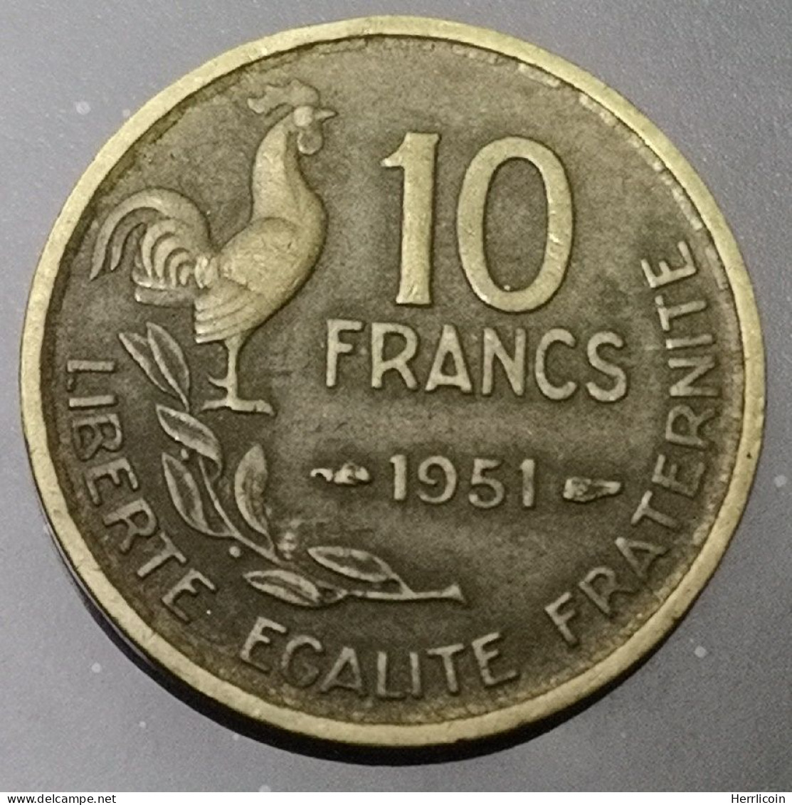 Monnaie France -  1951 -10 Francs Guiraud - 10 Francs