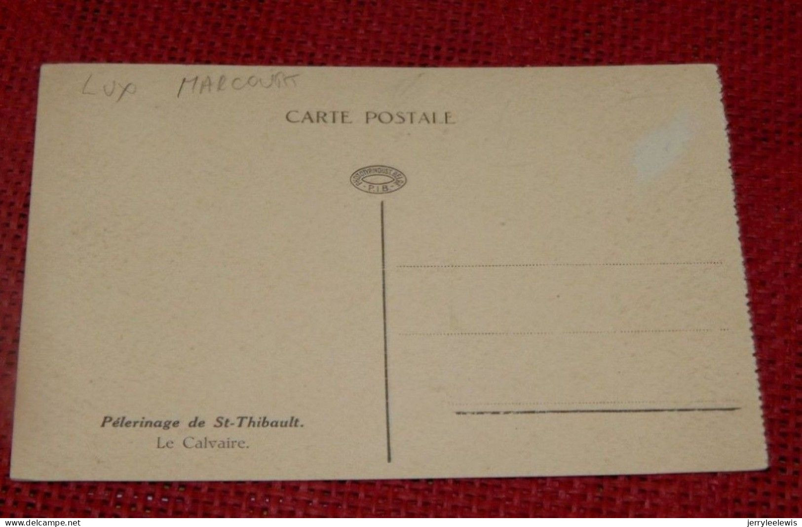 MARCOURT  - Pélerinage De St Thibault  - Le Calvaire - Rendeux