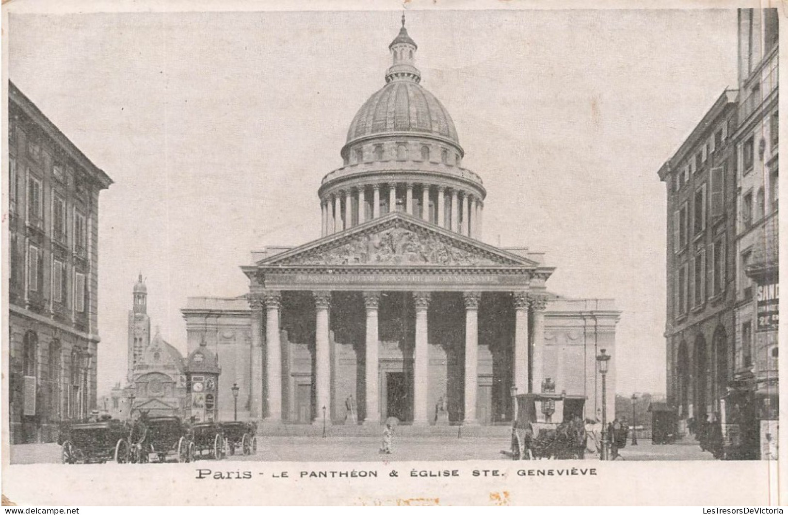 FRANCE - Paris - Le Panthéon Et église Sainte Geneviève - Carte Postale Ancienne - Panthéon