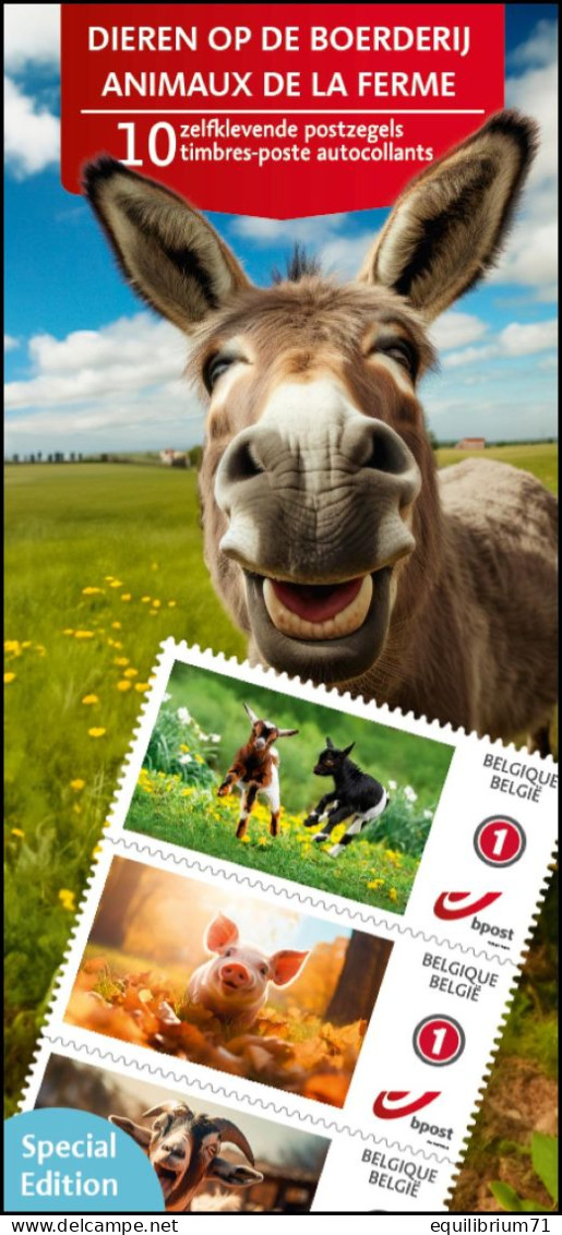 DUOSTAMP** / MYSTAMP** - Animaux De La Ferme / Dieren Op De Boerderij / Nutztiere / Farm Animals - SPECIAL EDITION - Rabbits