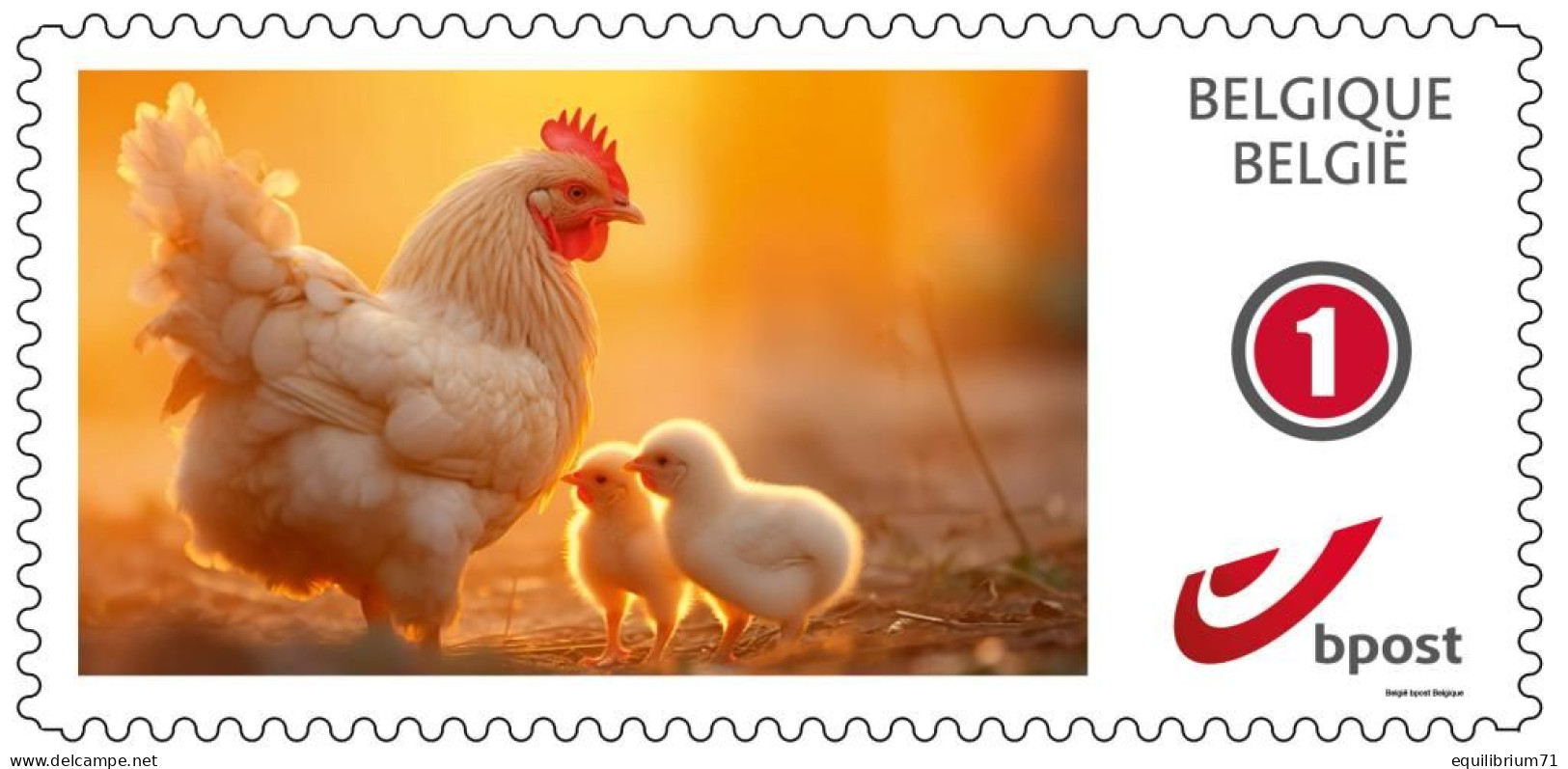 DUOSTAMP** / MYSTAMP** - Animaux De La Ferme / Dieren Op De Boerderij / Nutztiere / Farm Animals - SPECIAL EDITION - Conigli