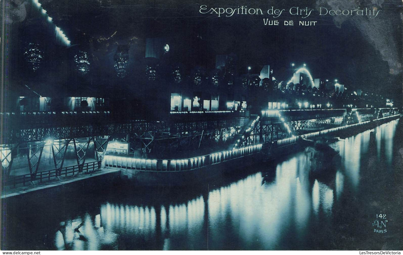 FRANCE - Paris - Exposition Des Arts Décoratifs - Vue De Nuit - Carte Postale Ancienne - Exhibitions