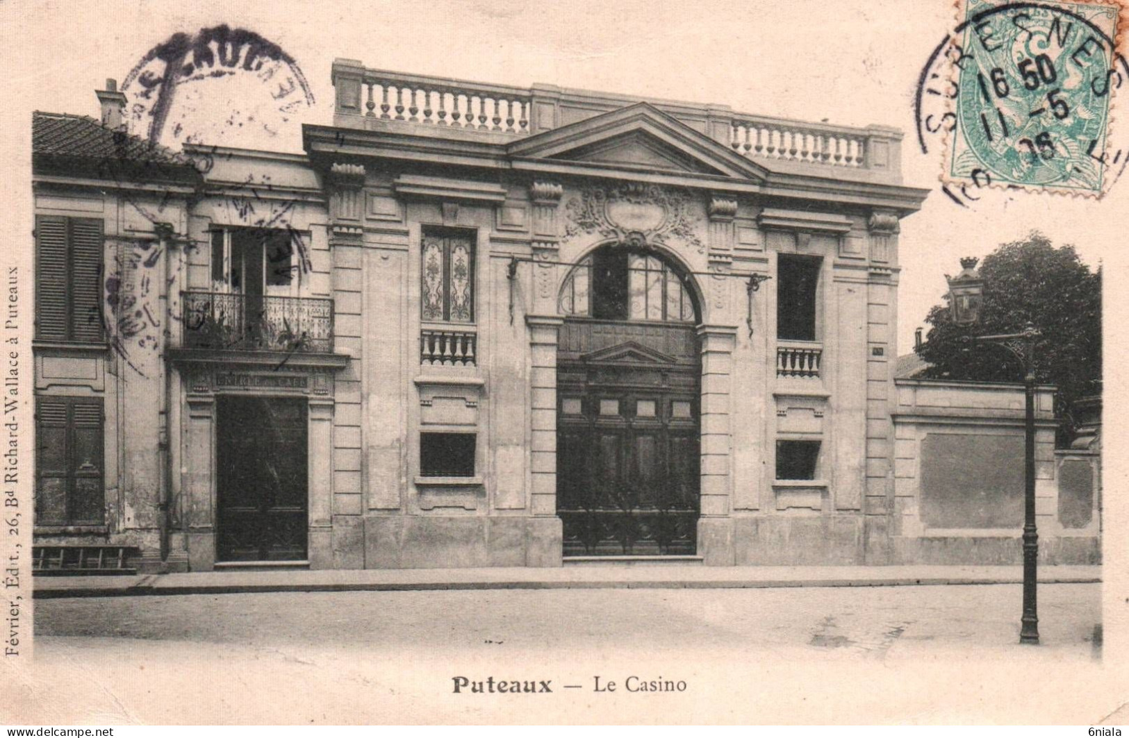 21279 PUTEAUX LE CASINO  92  (2 Scans) - Puteaux