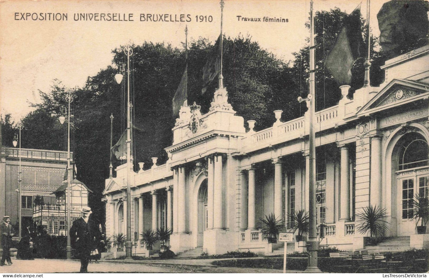 BELGIQUE - Bruxelles - Exposition Universelle De Bruxelles 1910 - Travaux Féminins - Carte Postale Ancienne - Expositions Universelles