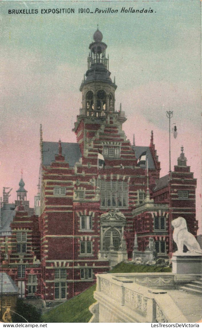BELGIQUE - Bruxelles - Exposition Universelle De Bruxelles 1910 - Pavillon Hollandais - Carte Postale Ancienne - Expositions Universelles