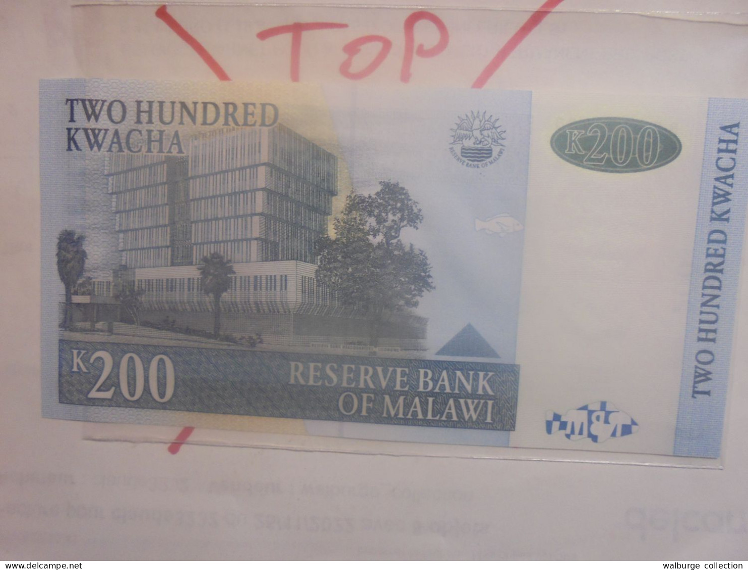 MALAWI 200 KWACHA 2003 Neuf (B.32) - Malawi