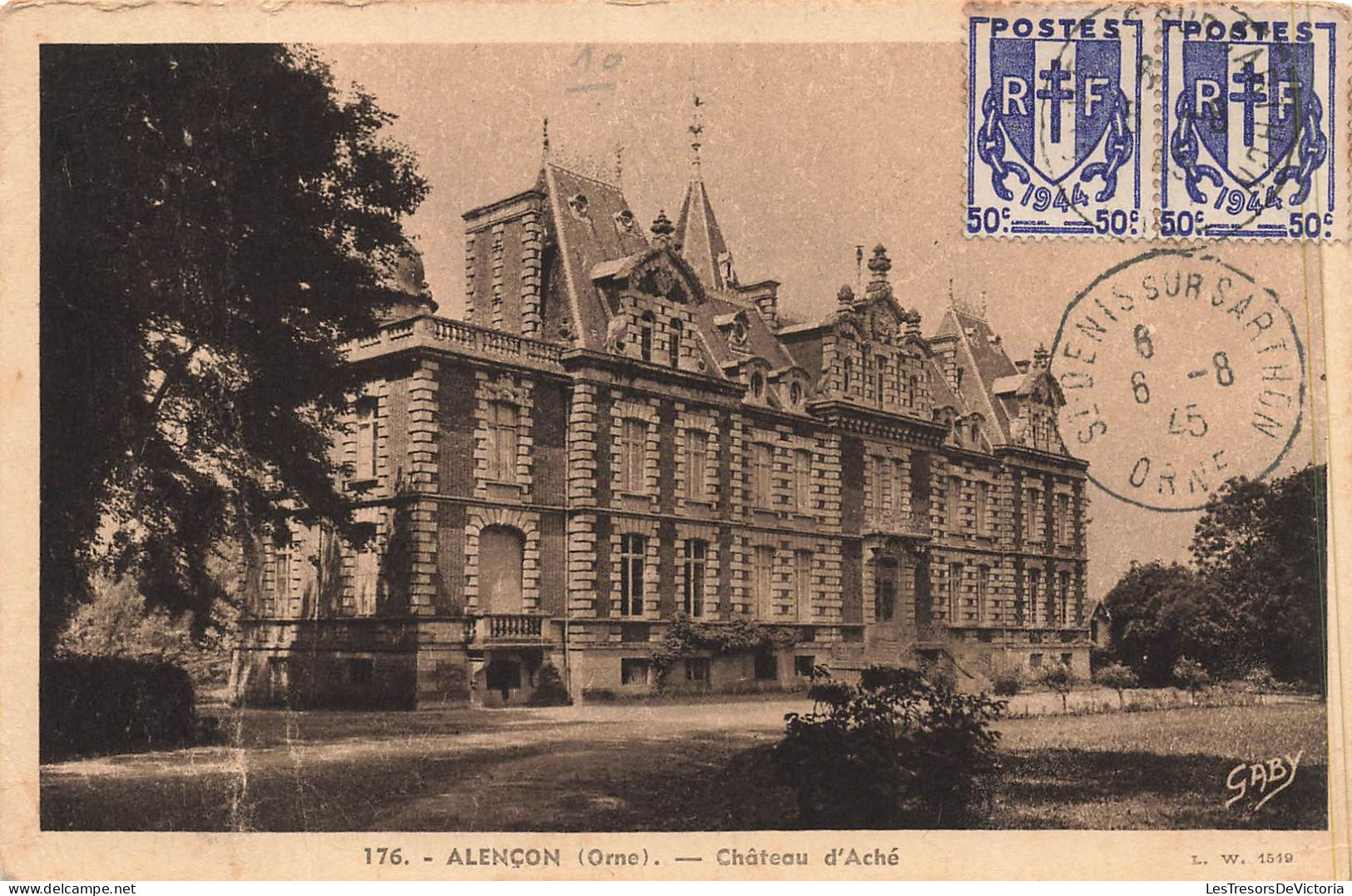 FRANCE - Alencon - Château D'Aché - Carte Postale Ancienne - Alencon