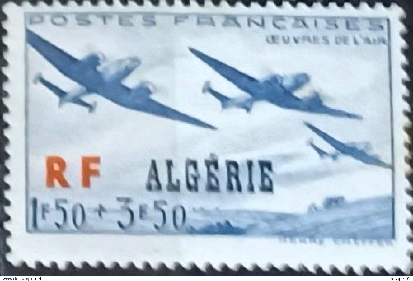 Algérie  1945,  YT N°245  N**,  Cote YT 1€ - Used Stamps