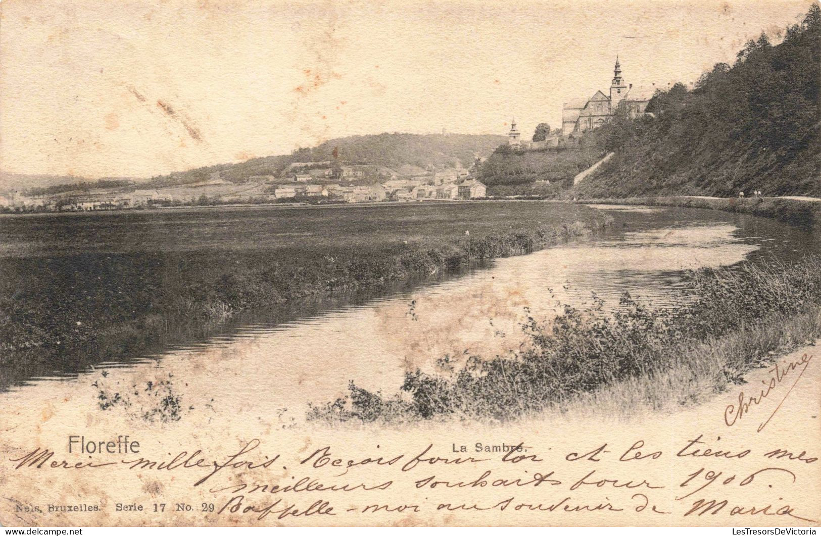 BELGIQUE - Floreffe - La Sambre - Carte Postale Ancienne - Floreffe