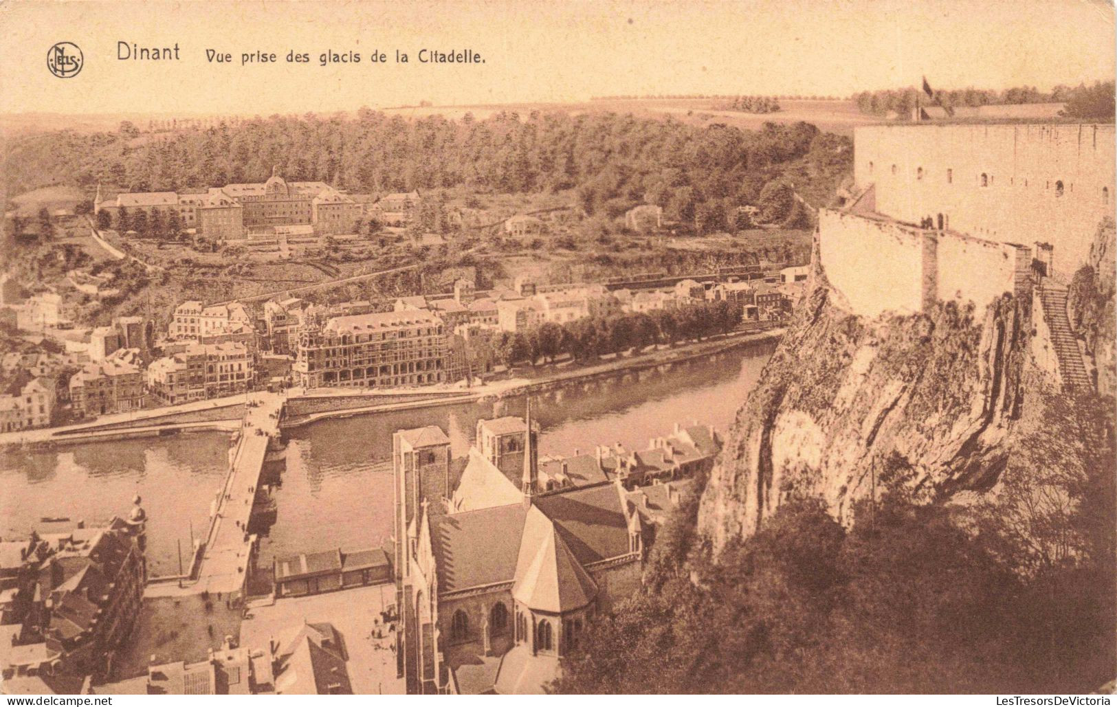 BELGIQUE - Dinant - Vue Prise Des Glacis De La Citadelle - Carte Postale Ancienne - Dinant