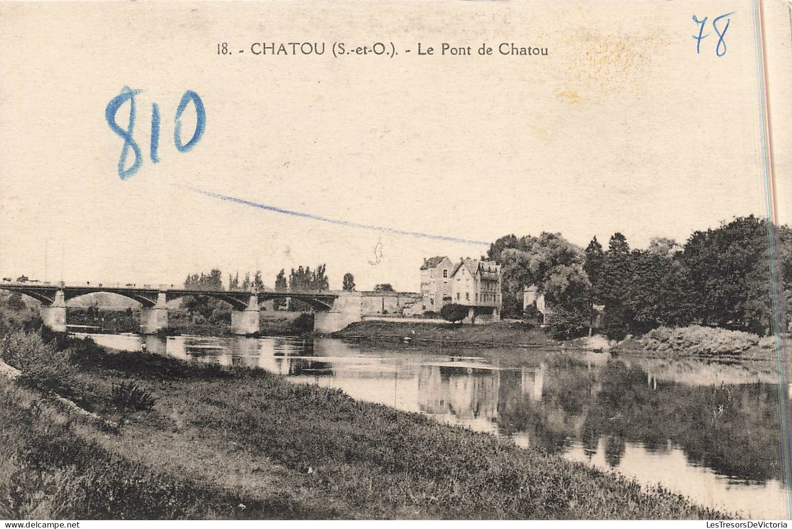 FRANCE - Chatou - Le Pont De Chatou - Carte Postale Ancienne - Chatou