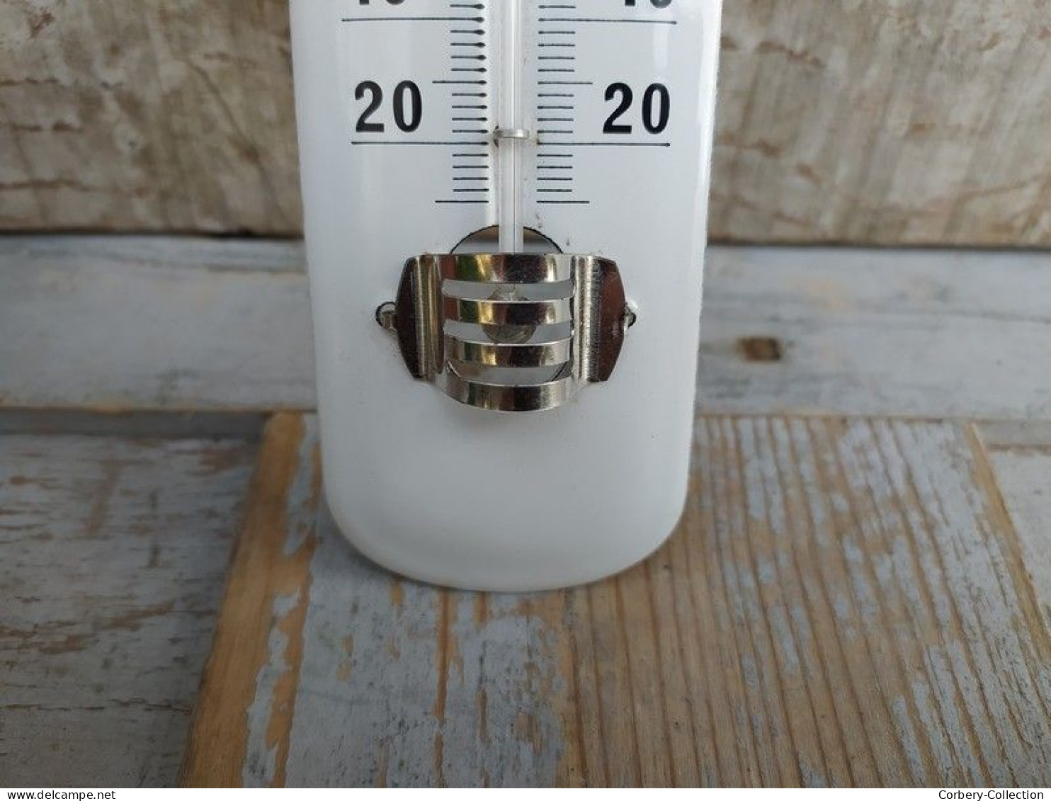 Ancien Thermomètre Émaillé - Andere Geräte