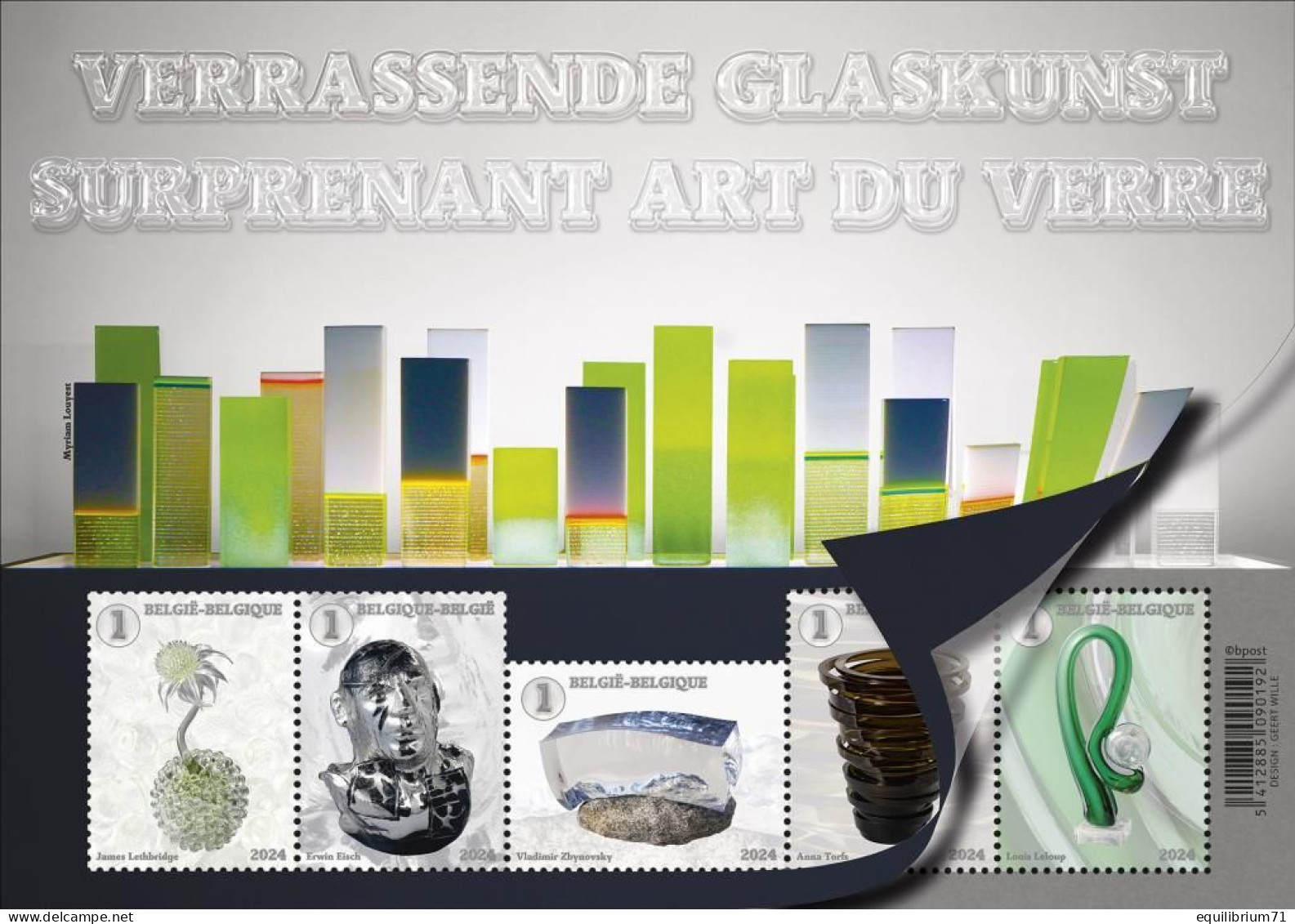 Belgique/België** - Surprenant Art Du Verre / Verrassende Glaskunst / Überraschende Glaskunst / Surprising Glass Art - Glas & Brandglas