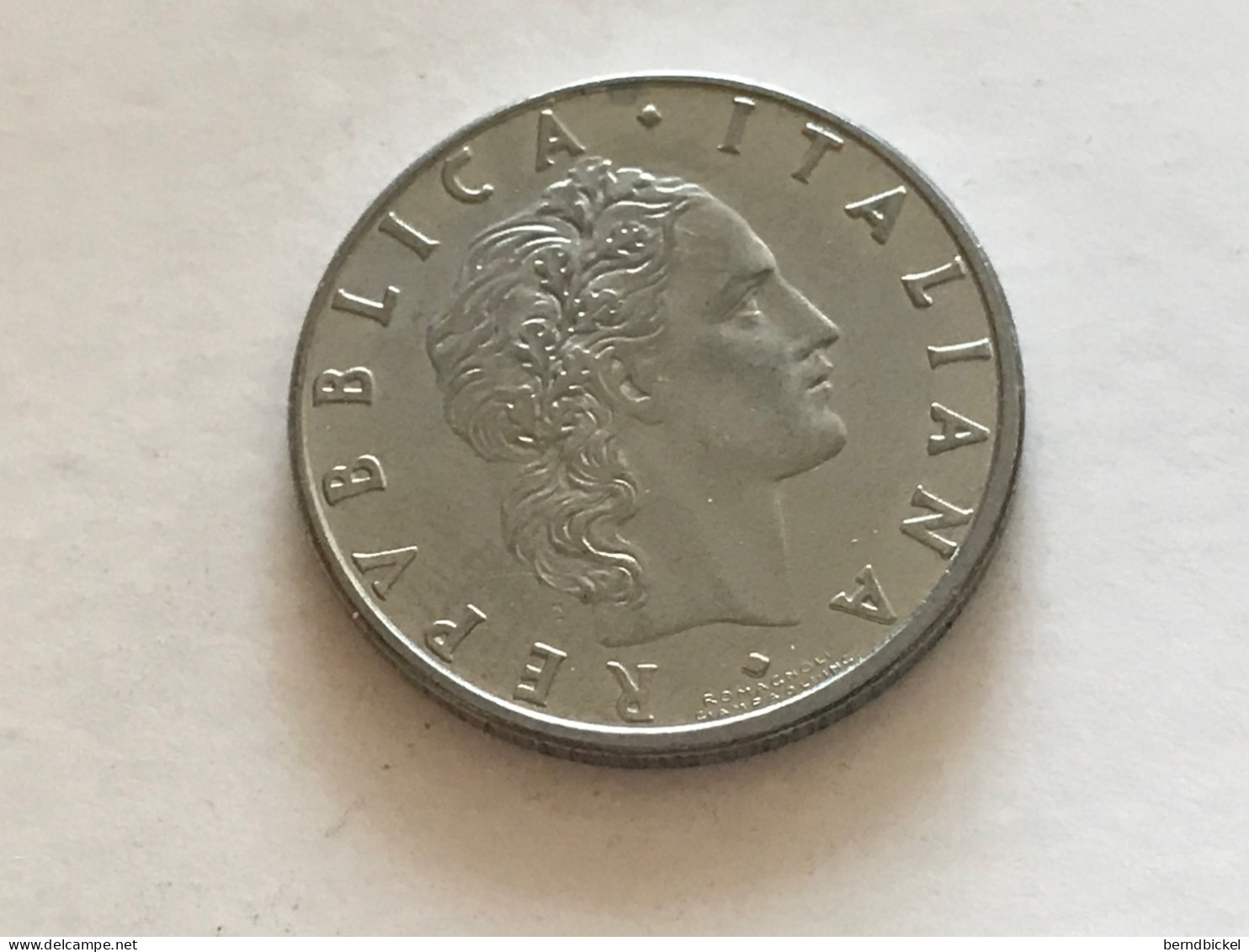 Münze Münzen Umlaufmünze Italien 50 Lire 1988 - 50 Liras