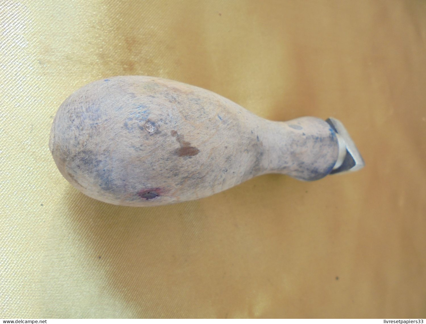 Ancien Tampon De La Poste En Bronze ARES GIRONDE - Seals