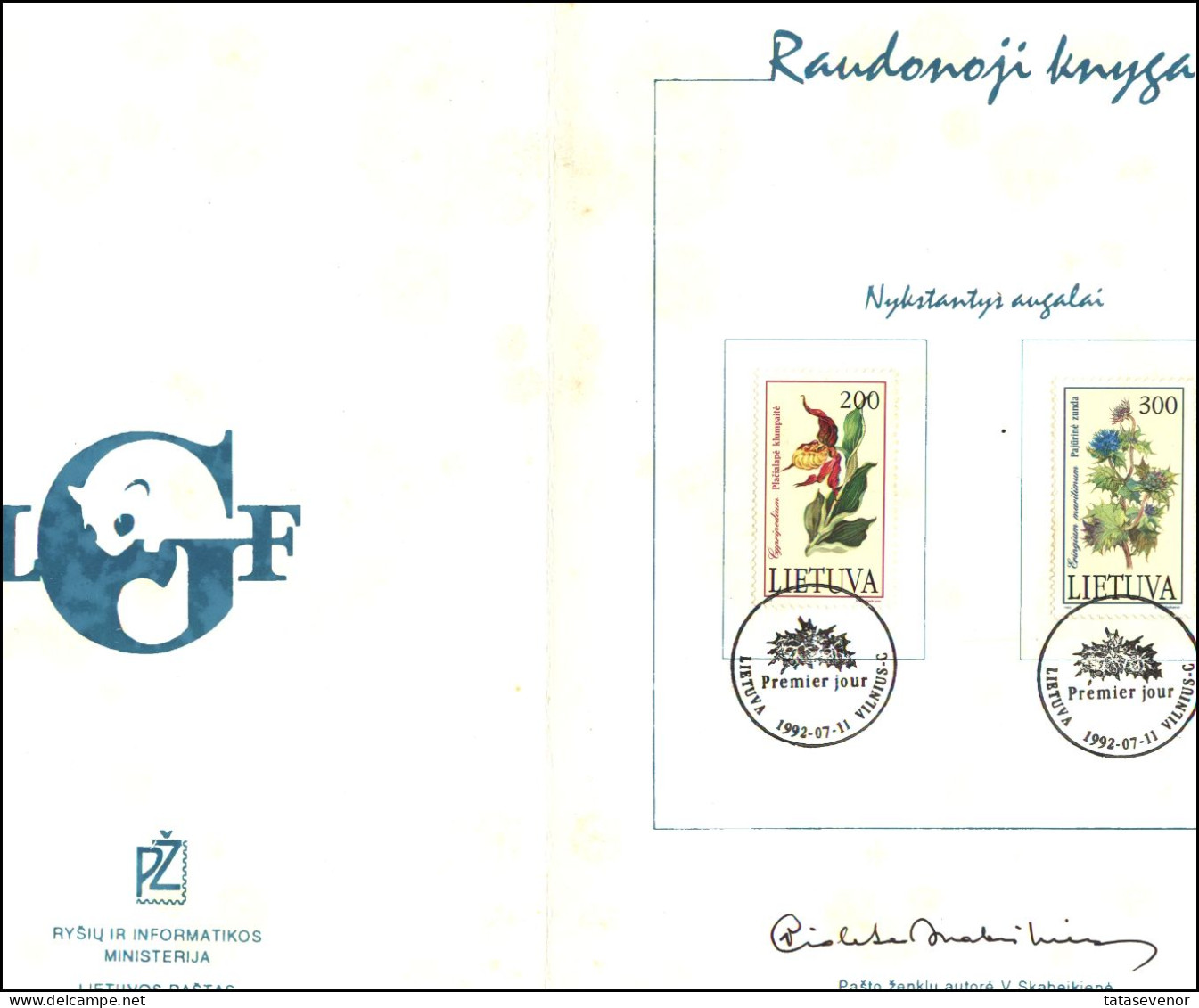 LITHUANIA B2 Sellection Of Stamps In Presentation Folders. Some With Artist Signature - Collections (sans Albums)