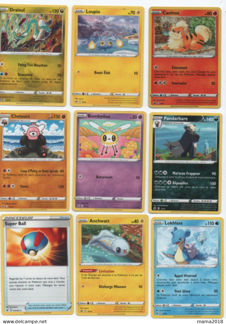 Vingt Sept Cartes  Pokemons - Lots & Collections