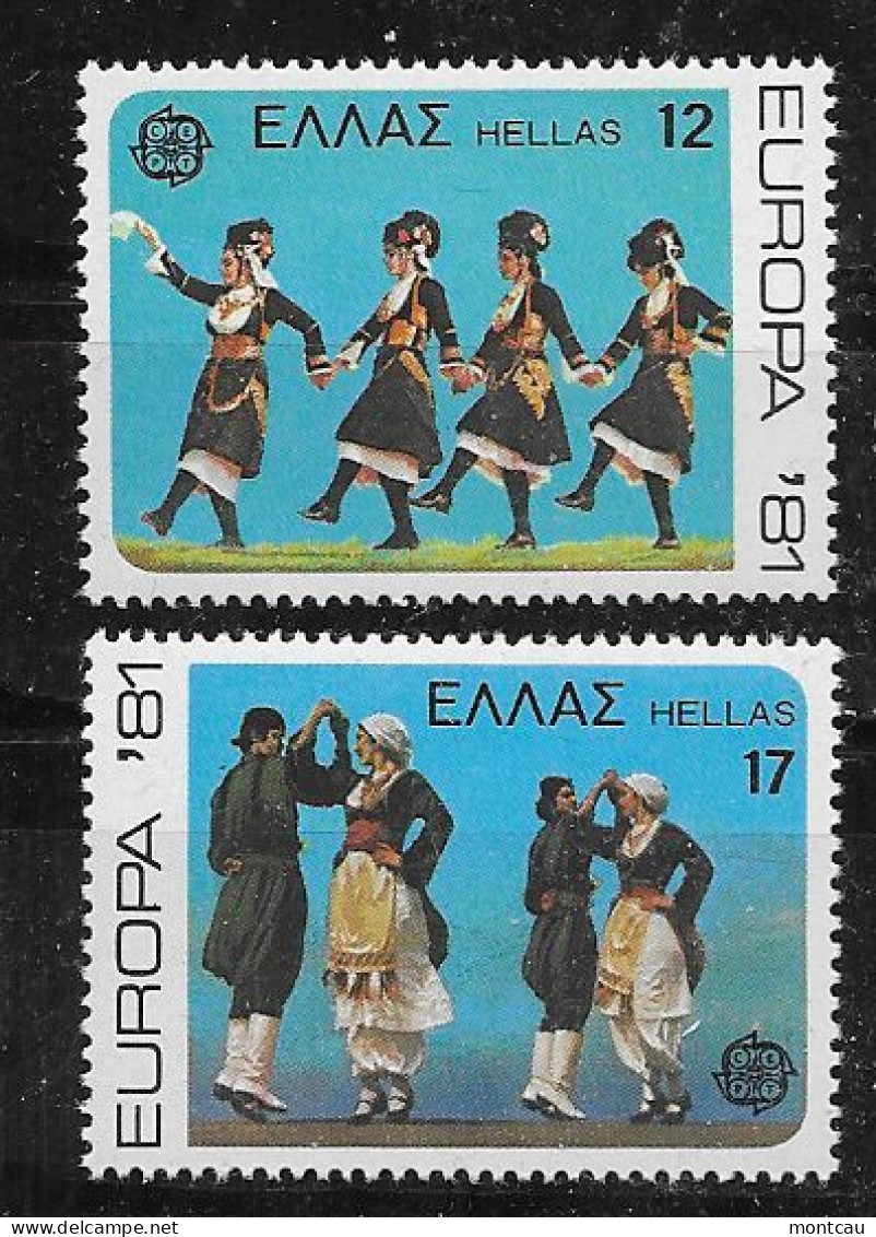 Grecia 1981.  Europa Mi 1445-46  (**) - 1981