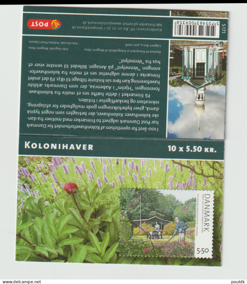 Denmark Booklet: 2008 Allotments MNH/**. Postal Weight Approx 0,03 Kg. Please Read Sales Conditions Under Image - Booklets