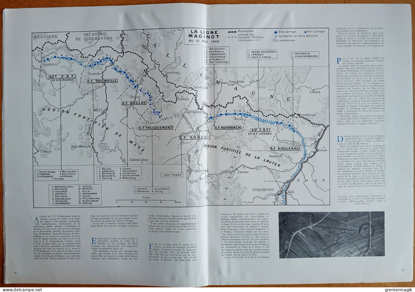 France Illustration N°92 05/07/1947 Tour de France/Palestine/Les derniers combats sur la Ligne Maginot/Marcq-en-Baroeul