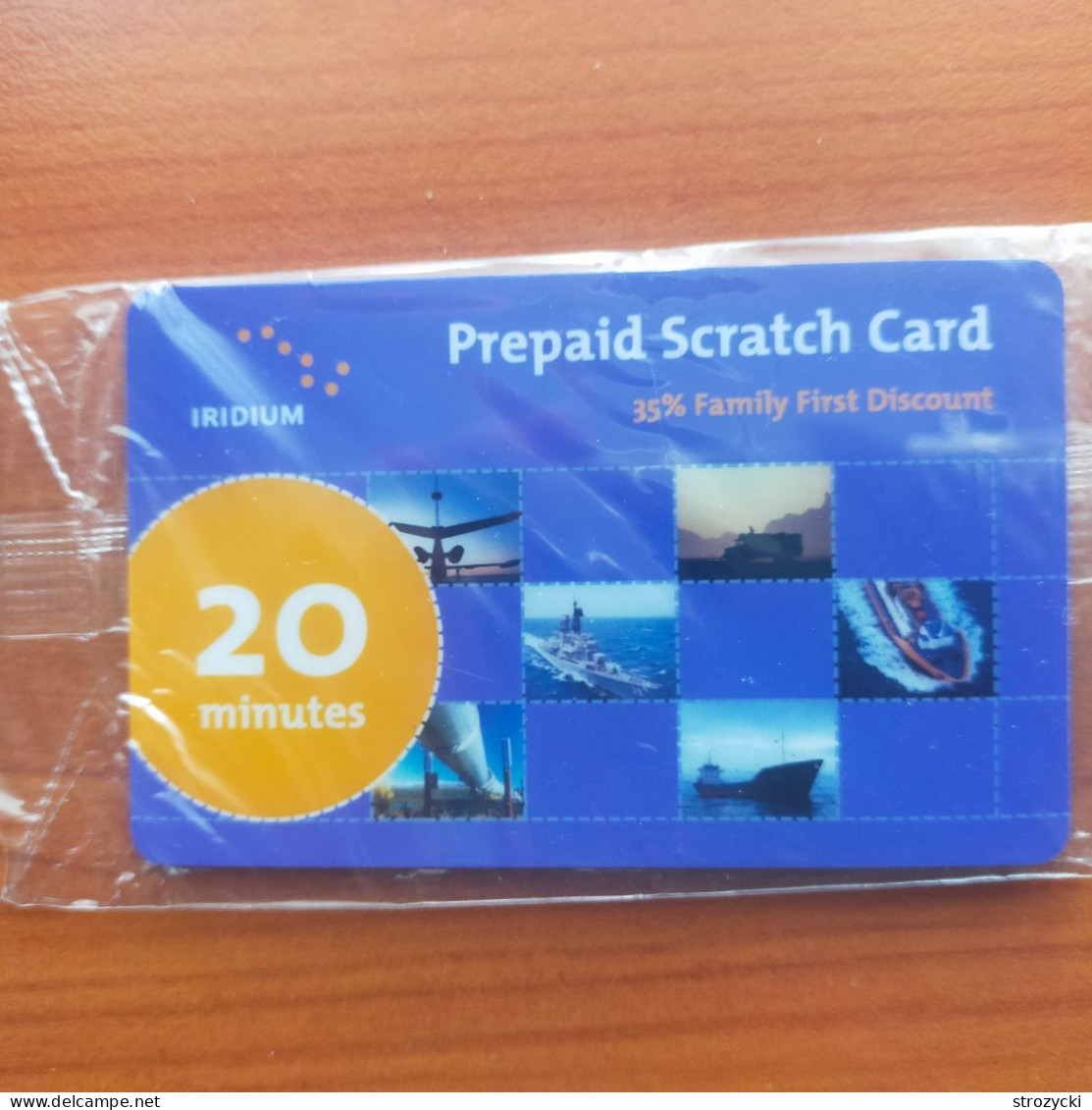 Iridium - Prepaid Scratch Card 20 Minutes - Altri – Europa