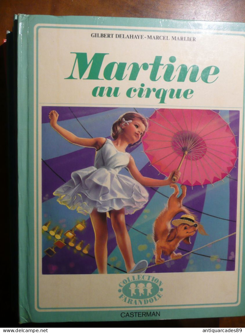 MARTINE lot de 4 album